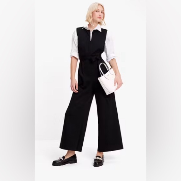 Kate Spade ponte sleeveless jumpsuit - Picture 1 of 3